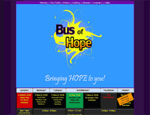 Tablet Screenshot of busofhope.com